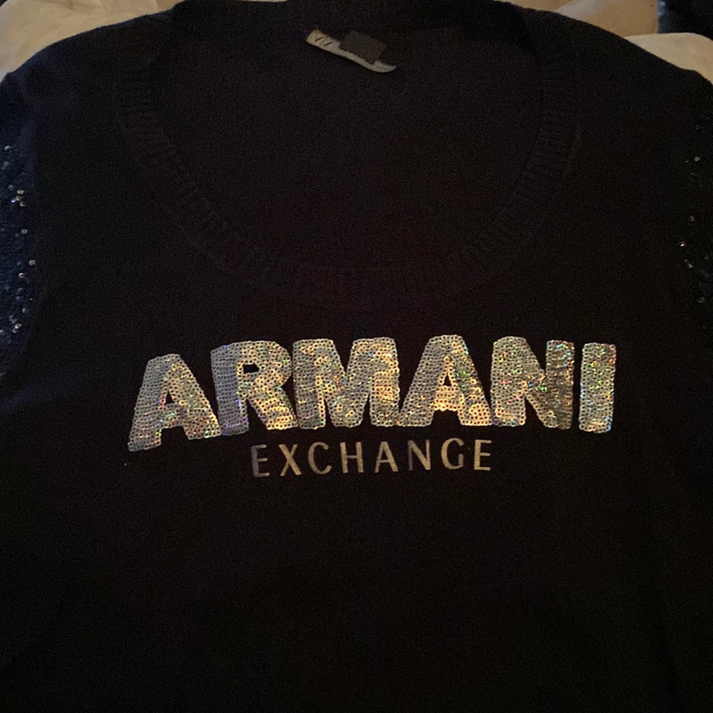 Armani Exchange sequence sweater
